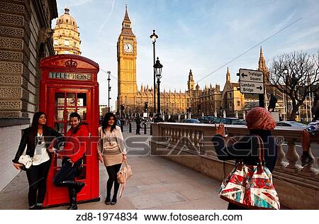 Picture - big ben and houses of parliament.. Fotosearch