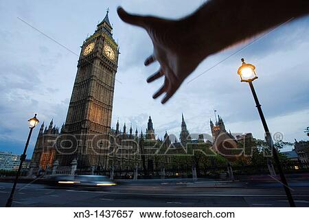 Big Ben, clock tower, The Houses of Parliament, London, England, UK. View Large Photo Image Stock Photo - Big Ben, clock tower, The Houses of Parliament, London, England, UK.. Fotosearch