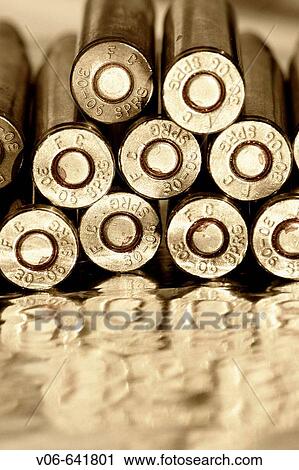 Big-game hunting bullets. View Large Photo Image Stock Image - Big-game hunting bullets.. Fotosearch
