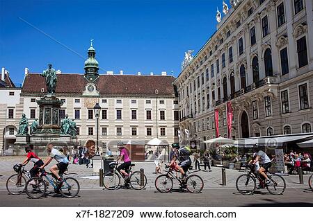 Bikes in Hofburg Imperial Palace, Vienna, Austria, Europe View Large Photo Image Stock Photo - Bikes in Hofburg Imperial Palace, Vienna, Austria, Europe. Fotosearch
