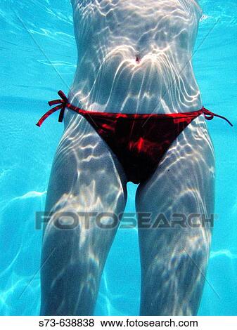 Bikini under water. View Large Photo Image Stock Photo - Bikini under water.. Fotosearch