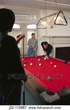 Stock Photo - Billiards. Greeneville. Tennessee. USA. Fotosearch