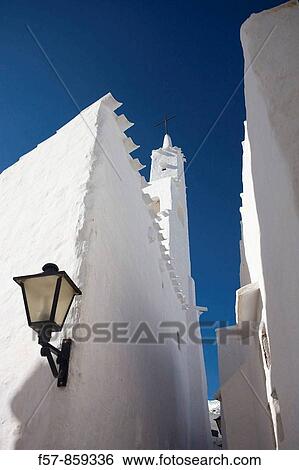 Binibeca, Menorca, Balearic Islands, Spain View Large Photo Image Stock Photograph - Binibeca, Menorca, Balearic Islands, Spain. Fotosearch