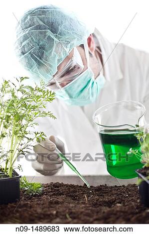 Stock Image - Biogenetic Research. Fotosearch