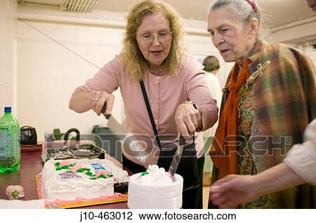 Birthday age 90, Alzheimer's patient, with care-giver at church basement. Boston. Massachusetts. USA. View Large Photo Image Stock Image - Birthday age 90, Alzheimer's patient, with care-giver at church basement. Boston. Massachusetts. USA.. Fotosearch