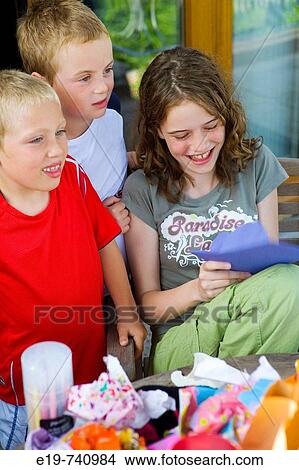 Picture - Birthday party. Fotosearch