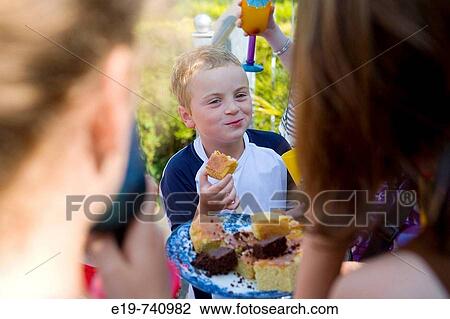 Stock Image - Birthday party. Fotosearch