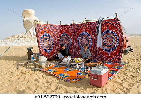 Bivouac in the White Desert near Farafra Oasis. Egypt View Large Photo Image Stock Photo - Bivouac in the White Desert near Farafra Oasis. Egypt. Fotosearch