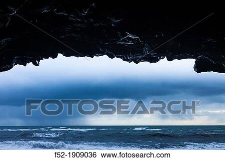 Black Beach, V? k? Myrdal, Iceland, Southern Iceland, Iceland, Europe View Large Photo Image Stock Photograph - Black Beach, V? k? Myrdal, Iceland, Southern Iceland, Iceland, Europe. Fotosearch