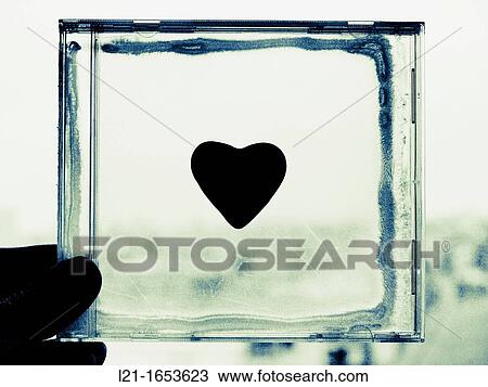 Black heart in a plastic square box. View Large Photo Image Stock Image - Black heart in a plastic square box.. Fotosearch
