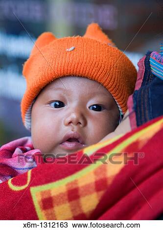 black hmong ethnic baby Sapa, Lao Cai province, Vietnam View Large Photo Image Stock Image - black hmong ethnic baby Sapa, Lao Cai province, Vietnam. Fotosearch