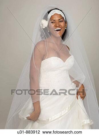 Black Latin Bride in her 20s smiles happily View Large Photo Image Stock Image - Black Latin Bride in her 20s smiles happily. Fotosearch