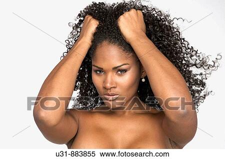 Black Latin girl with sexy wavy hair View Large Photo Image Stock Photography - Black Latin girl with sexy wavy hair. Fotosearch