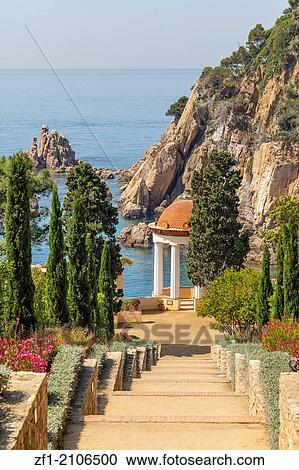 blanes, costa brava, catalonia, spain. View Large Photo Image Stock Image - blanes, costa brava, catalonia, spain.. Fotosearch