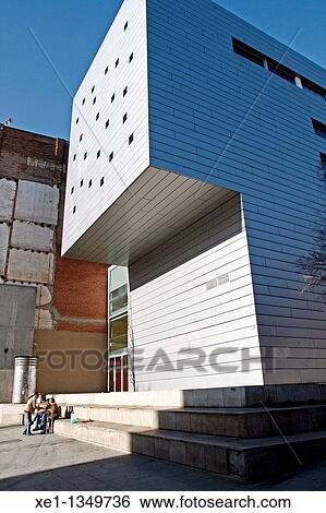 Blanquerna communication faculty's building, el Raval, Barcelona, Catalonia, Spain. View Large Photo Image Stock Photograph - Blanquerna communication faculty's building, el Raval, Barcelona, Catalonia, Spain.. Fotosearch