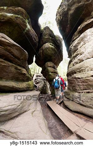 ? Bledne Skaly? - rock formations in Sudety Mountains, National Park, Poland, Europe View Large Photo Image Stock Image - ? Bledne Skaly? - rock formations in Sudety Mountains, National Park, Poland, Europe. Fotosearch