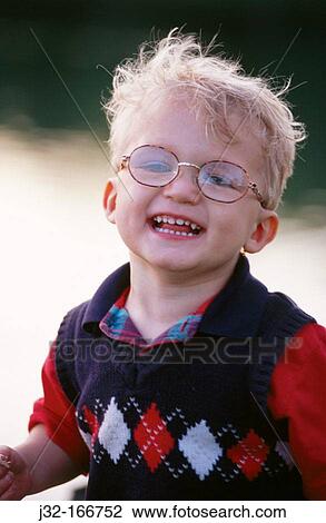 Stock Image - Blond boy. Fotosearch