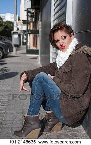 blonde Fashion girl. View Large Photo Image Stock Photography - blonde Fashion girl.. Fotosearch