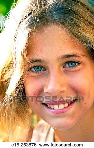 Stock Photograph - blonde girl. Fotosearch