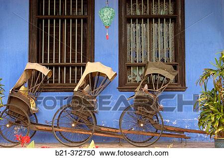 Blue mansion at Geroge Town. Penang, Malaysia View Large Photo Image Stock Image - Blue mansion at Geroge Town. Penang, Malaysia. Fotosearch