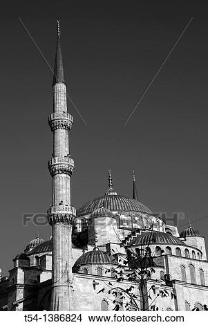 Picture - Blue Mosque in Istanbul. Fotosearch