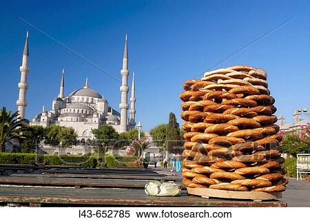 Blue Mosque, Istanbul. Turkey View Large Photo Image Stock Photography - Blue Mosque, Istanbul. Turkey. Fotosearch