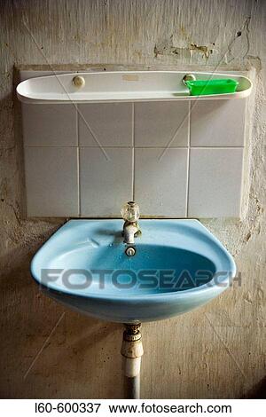Blue sink. Tan Ky house. Hoi An. Vietnam. View Large Photo Image Stock Photo - Blue sink. Tan Ky house. Hoi An. Vietnam.. Fotosearch