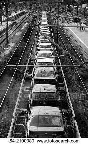 BMW 3 Series models at a car train View Large Photo Image Stock Photo - BMW 3 Series models at a car train. Fotosearch