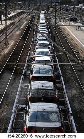 BMW 3 Series models at a car train View Large Photo Image Stock Photograph - BMW 3 Series models at a car train. Fotosearch