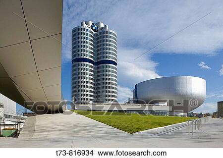 BMW company headquarters. Bavaria. Germany View Large Photo Image Picture - BMW company headquarters. Bavaria. Germany. Fotosearch