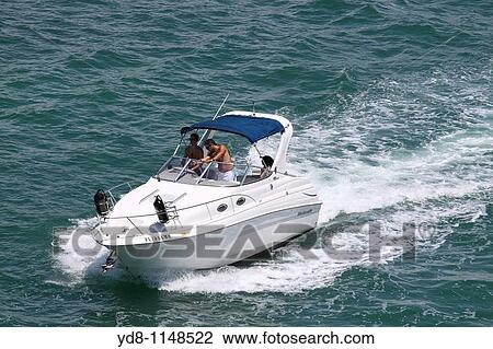 Boat in Miami, Florida, USA View Large Photo Image Stock Image - Boat in Miami, Florida, USA. Fotosearch