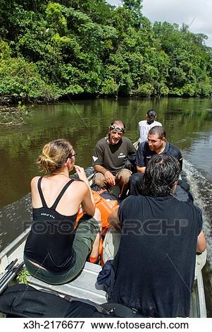 boat trip on the Approuague river, French Guiana, overseas department and region of France, Atlantic coast of South America. View Large Photo Image Stock Photo - boat trip on the Approuague river, French Guiana, overseas department and region of France, Atlantic coast of South America.. Fotosearch