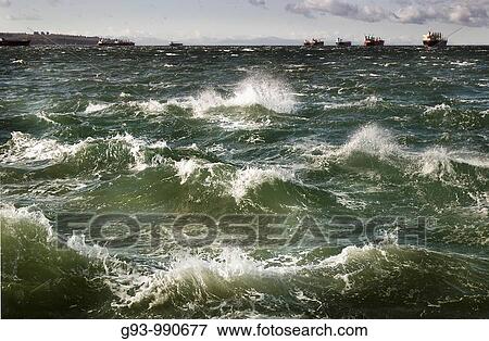 Boats in Vancouver Harbour Vancouver BC Canada View Large Photo Image Stock Photo - Boats in Vancouver Harbour Vancouver BC Canada. Fotosearch