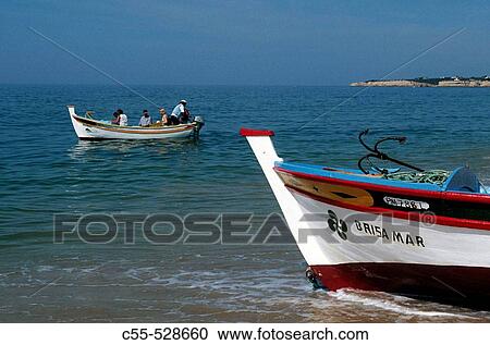 Boats on beach, Arma??o de P? ra. Silves, Algarve, Portugal View Large Photo Image Stock Image - Boats on beach, Arma??o de P? ra. Silves, Algarve, Portugal. Fotosearch