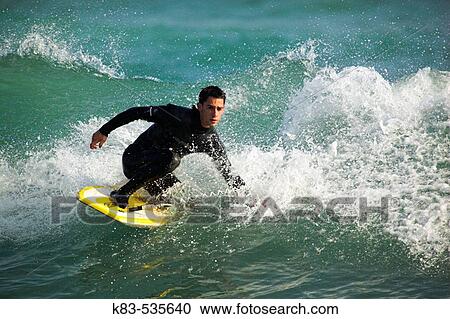 Stock Image - Bodyboarding. Fotosearch