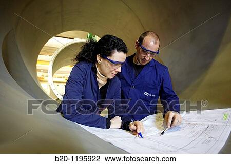 Stock Image - Boilermaking, Gipuzkoa, Euskadi, Spain. Fotosearch