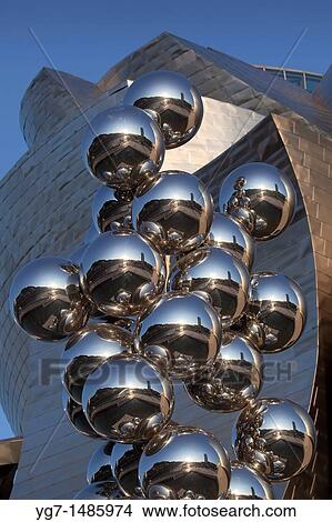 ? Bolas? by Anish Kapoor, Guggenheim museum, Bilbao, Bizkaia, Spain View Large Photo Image Picture - ? Bolas? by Anish Kapoor, Guggenheim museum, Bilbao, Bizkaia, Spain. Fotosearch