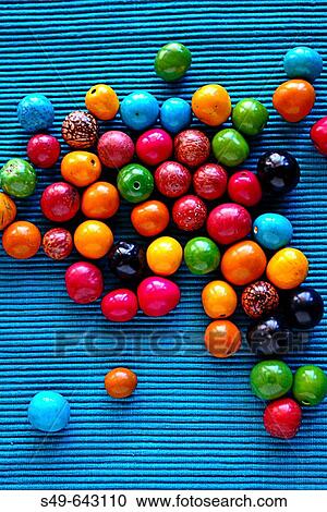Stock Image - Bone Beads.. Fotosearch