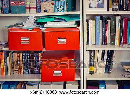 books in an office. View Large Photo Image Stock Photo - books in an office.. Fotosearch