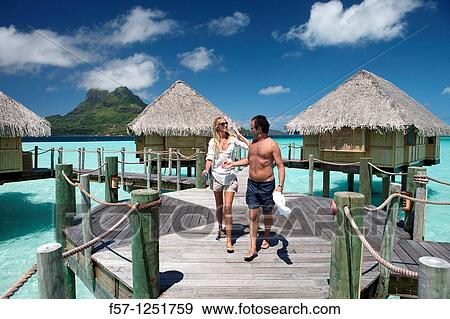 Stock Photo - Bora Bora, French Polynesia. Fotosearch