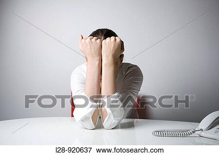 Bored Office Worker View Large Photo Image Stock Photo - Bored Office Worker. Fotosearch