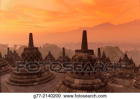 Borobudur, Java, Indonesia View Large Photo Image Stock Image - Borobudur, Java, Indonesia. Fotosearch