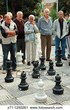 Bosnia and Herzegovina, Sarajevo, people playing chess, Liberation Square, View Large Photo Image Stock Image - Bosnia and Herzegovina, Sarajevo, people playing chess, Liberation Square,. Fotosearch