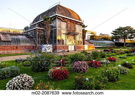 Botanical Garden detail in Nantes, France. View Large Photo Image Stock Photo - Botanical Garden detail in Nantes, France.. Fotosearch