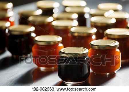 botes de conserva de mermelada ecologica sobre mesa de aluminio en Andalucia, Espaa, jam jars ecological preserves on aluminum table in Andalucia, Spain View Large Photo Image Stock Image - botes de conserva de mermelada ecologica sobre mesa de aluminio en Andalucia, Espaa, jam jars ecological preserves on aluminum table in Andalucia, Spain. Fotosearch