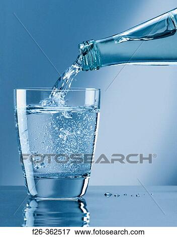 Bottle water glass. View Large Photo Image Stock Photo - Bottle water glass.. Fotosearch