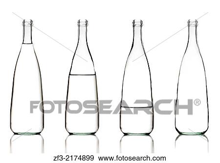 Bottles of water on a white background. View Large Photo Image Stock Photo - Bottles of water on a white background.. Fotosearch