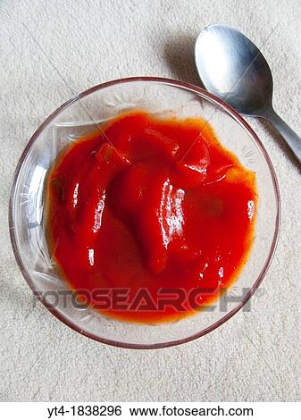 Bowl of Hot Chili Sauce View Large Photo Image Stock Photograph - Bowl of Hot Chili Sauce. Fotosearch