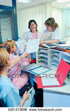 Boxes and control desk at hospital View Large Photo Image Stock Photo - Boxes and control desk at hospital. Fotosearch