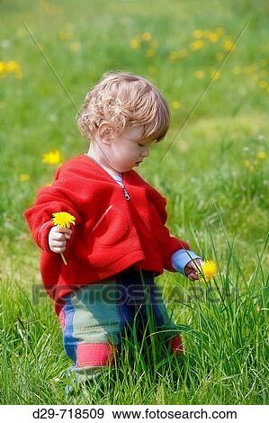 Stock Photo - Boy 18 months.. Fotosearch